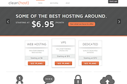 CleanHost - Hosting Template, a Websites & App Template by redream (Thumbnail 1 of 4)