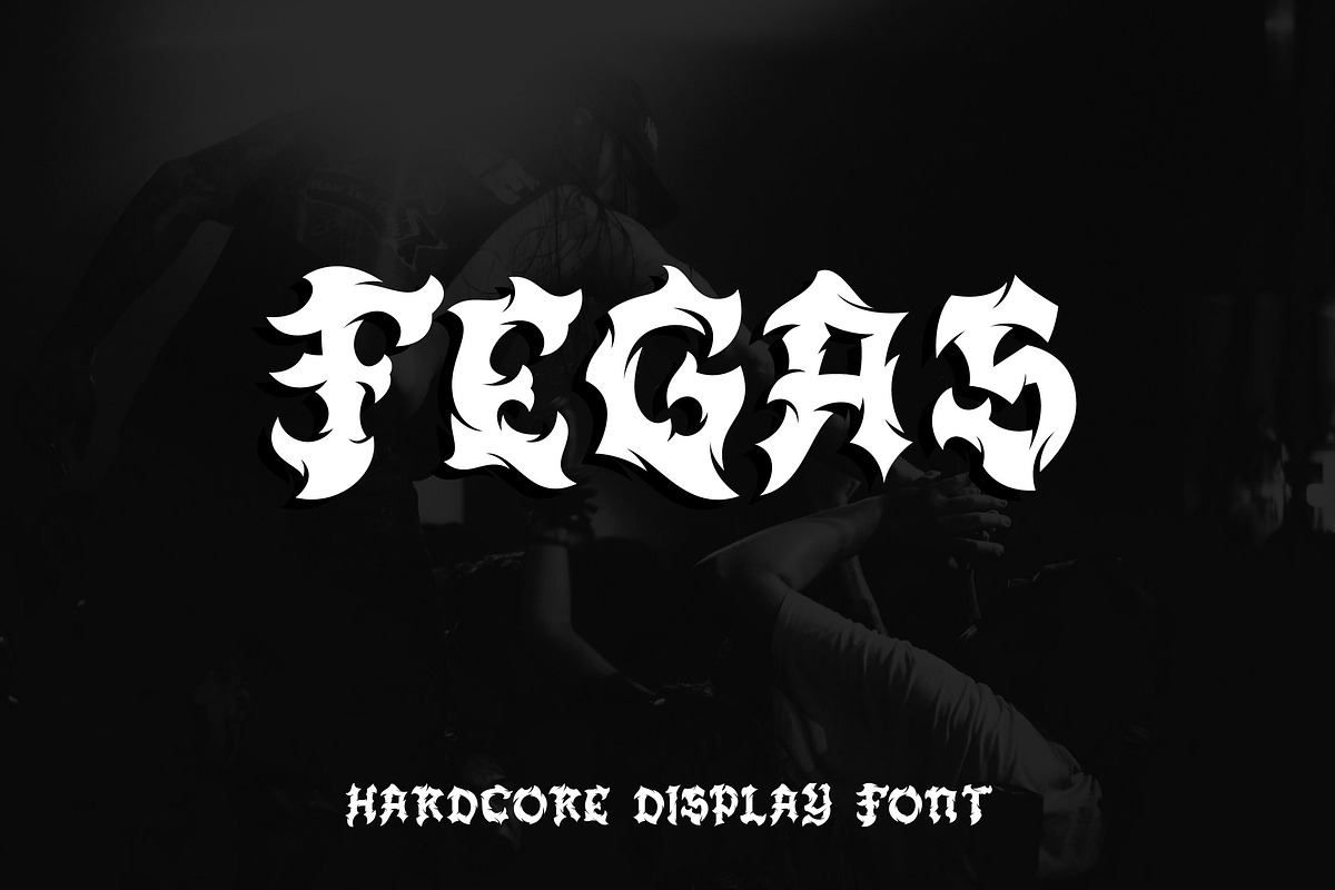 Fegas - Blackletter Font, a Blackletter Font by Mightyfire (Photo 1 of 4)