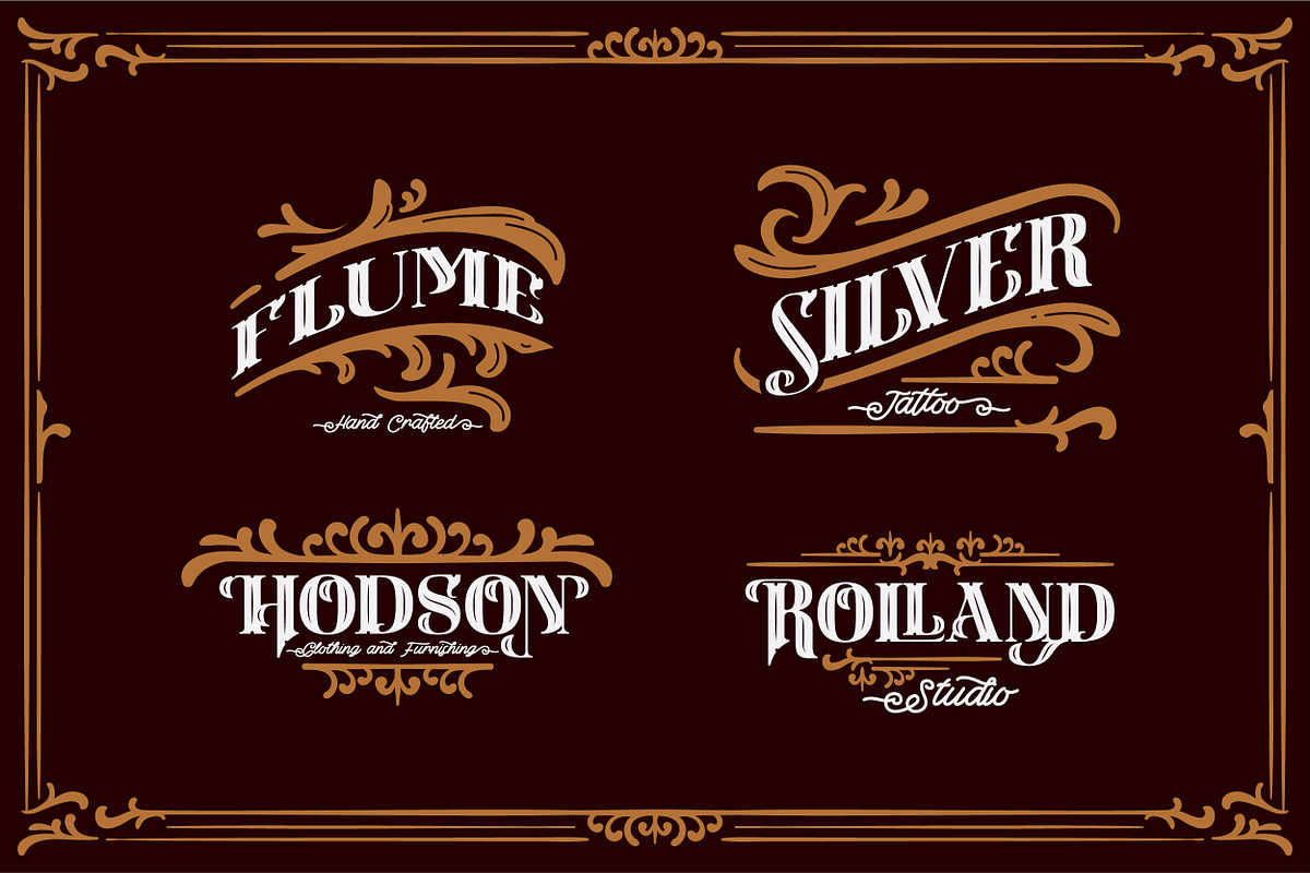 Carlingthon, a Script Font by Vintage Division (Photo 2 of 16)