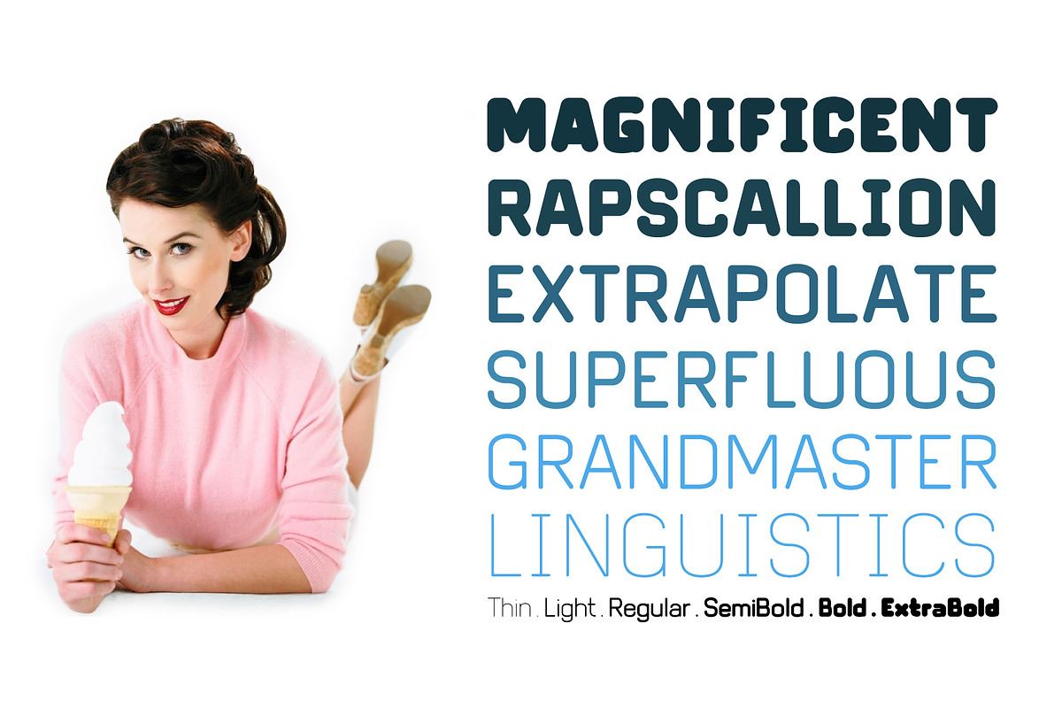 Dollface, a Sans Serif Font by Loudoun Design Co. (Photo 2 of 11)