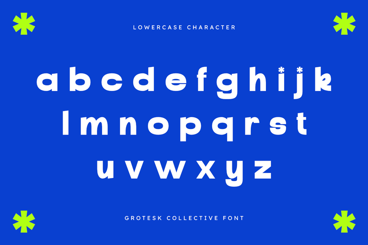 Grotesk Collective - Modern Sans Fon, a Sans Serif Font by Masyafi Studio (Photo 3 of 9)