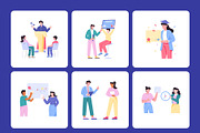 Business Flat Illustrations Bundle, a Finance Illustration by Brickclay (Thumbnail 12 of 13)