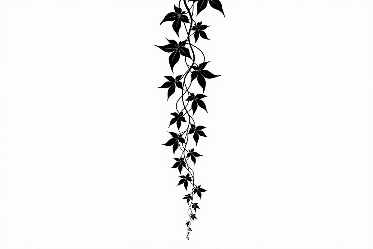 Elegant Leafy Corner Bundle, an Illustration by Creativeshirt (Photo 6 of 9)