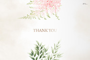 Flowers & Greenery, floral cliparts, a Texture Illustration by ollalya (Thumbnail 16 of 16)