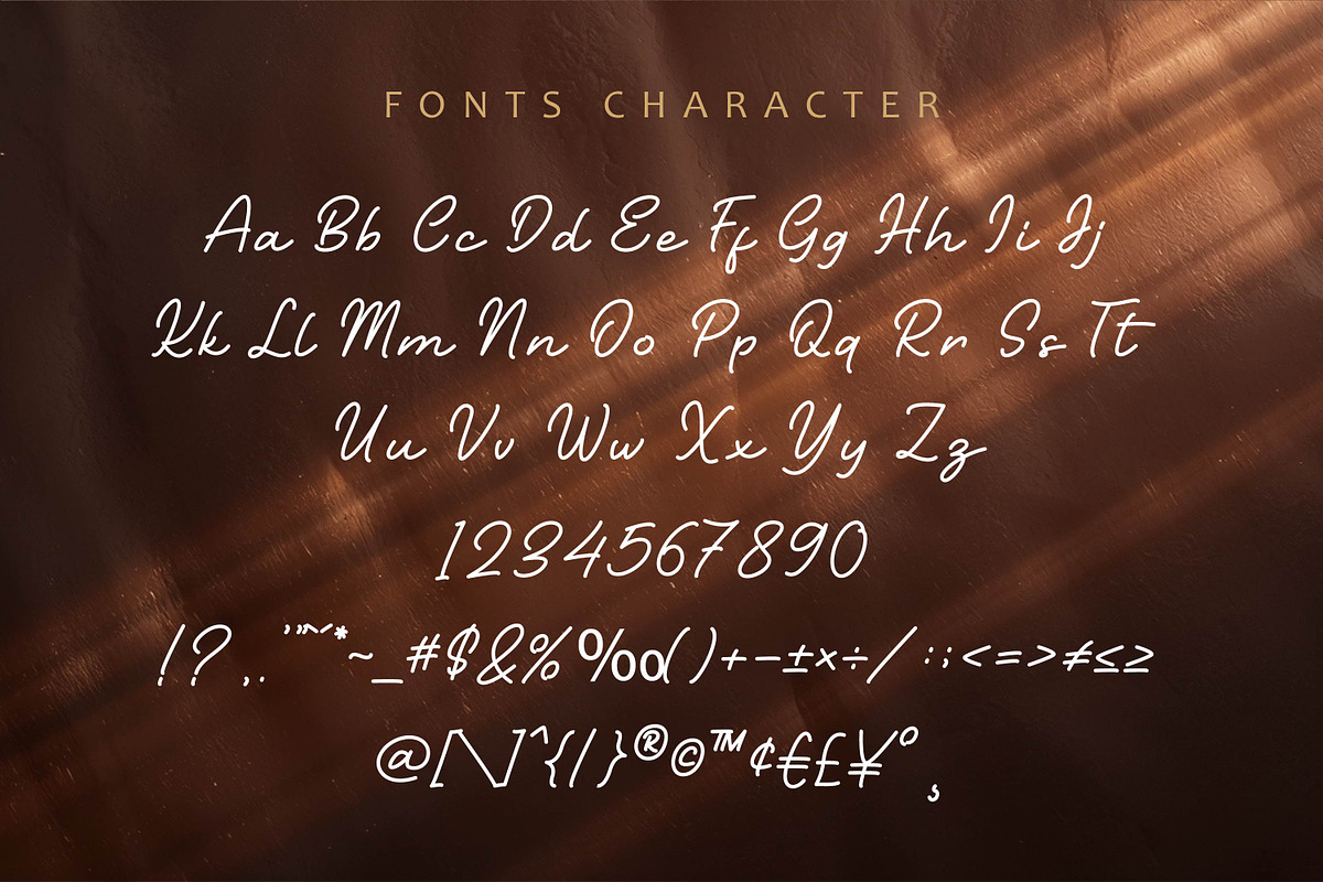 Kinanthi - Signature Font, a Font by Gumrega Studio (Photo 7 of 8)