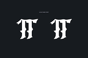 Rigo Kicmer - Old English Font, a Blackletter Font by Iqsiart Studio (Thumbnail 5 of 8)