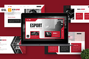 Esport - Game Google Slide, a Presentation Template by Deepslide Studio (Thumbnail 1 of 4)
