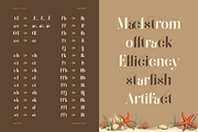 QUENTO | Modern Serif Display Font, a Serif Font by Glyph44 (Thumbnail 9 of 16)