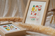 Summer Vibe | Wall Art Creator, an Object Graphic by Leleka.Store (Thumbnail 4 of 19)