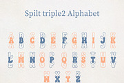 Spilt Stacked - Wave Bundle, a Serif Font by MaxArt Foundry (Thumbnail 10 of 13)