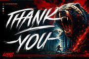Brutally Ursa Typeface, a Script Font by alit design (Thumbnail 20 of 20)