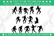 Werewolf SVG, Wolf, Werewolf SVG, an Object Graphic by VectorWorlds (Thumbnail 3 of 3)