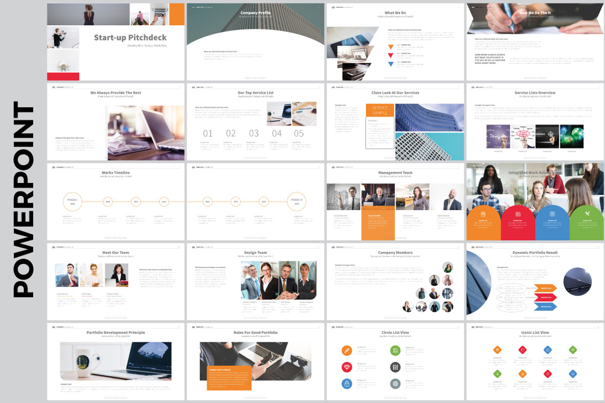 Clean PowerPoint, a Presentation Template by GreenDesign (Photo 1 of 5)