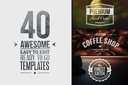 Vintage Logo & Insignia Bundle, a Branding & Logo Template by TomAnders (Thumbnail 2 of 4)