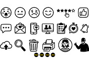 Minimalist Social Icons Set, an Illustration by designvectx (Thumbnail 3 of 3)