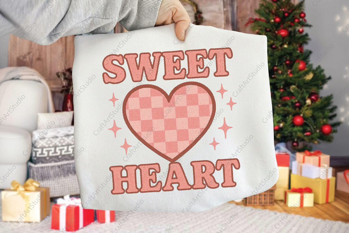 Valentine's Day Sweet Heart Varsity, an Illustration by CraftArtStudio (Photo 3 of 4)