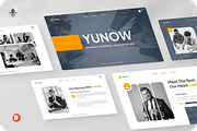 Yunow - Business Proposal Powerpoint, a Presentation Template by SquidPixey (Thumbnail 1 of 6)