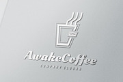 Awake Coffee Logo, a Branding & Logo Template by rotree_man (Thumbnail 2 of 4)