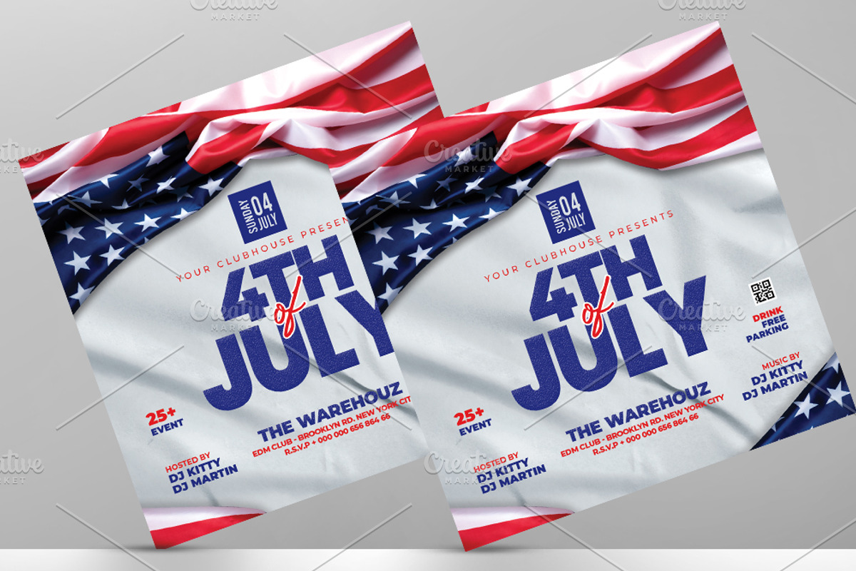 4th of July Flyer, a Flyer Template by Artonix (Photo 2 of 3)