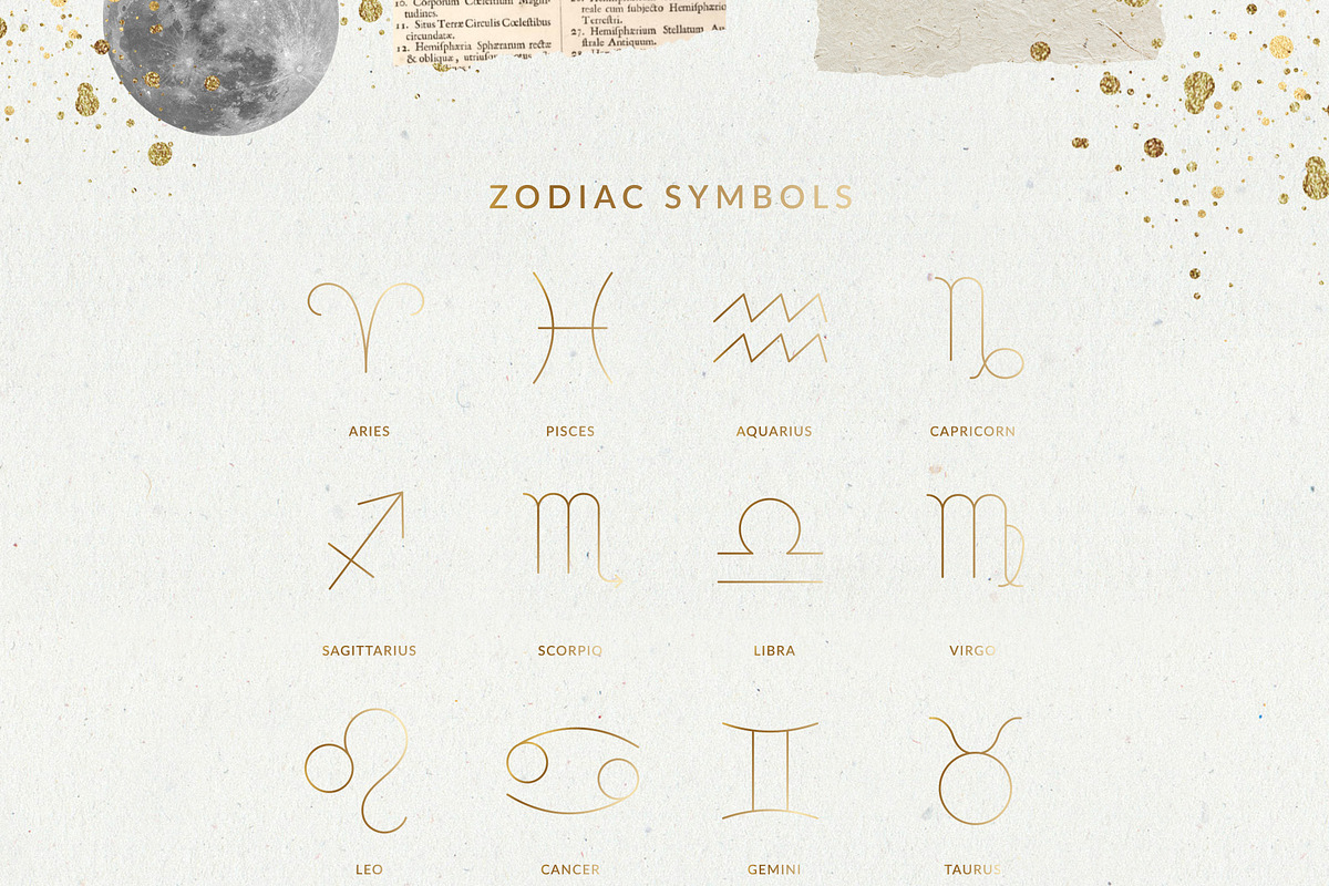 Zodiac and Constellation Collection, an Outline Icon by Pixejoo (Photo 9 of 11)
