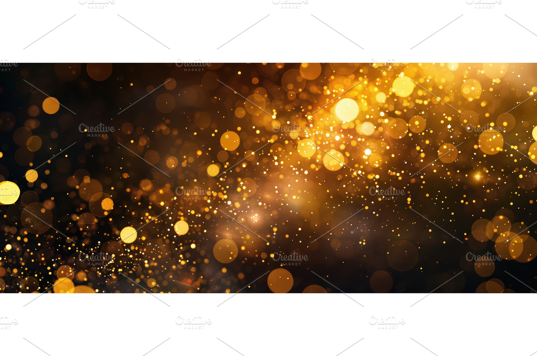 Golden glitter background with, an Abstract Photo by piter.goskov