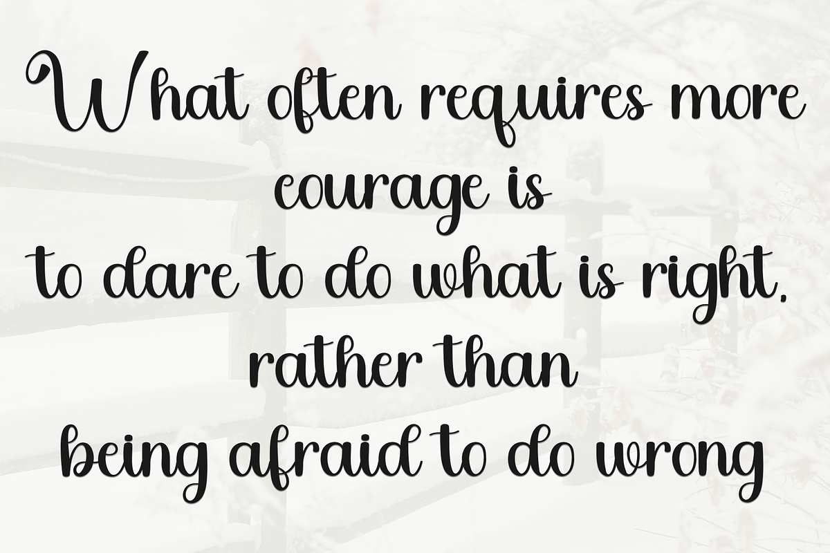 Thinking, a Handwritten Font by FreshTypeINK (Photo 4 of 8)