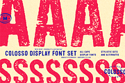 Colosso Display Font Collection, a Sans Serif Font by More Etc. Studios (Thumbnail 2 of 19)