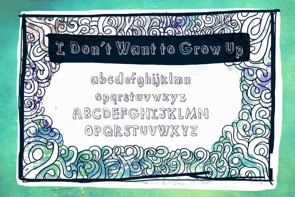 Handmade Fonts Set preview 5