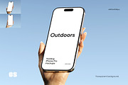 Hands Phone Mockups, an iPhone Mockup by Croma Studio (Thumbnail 1 of 5)