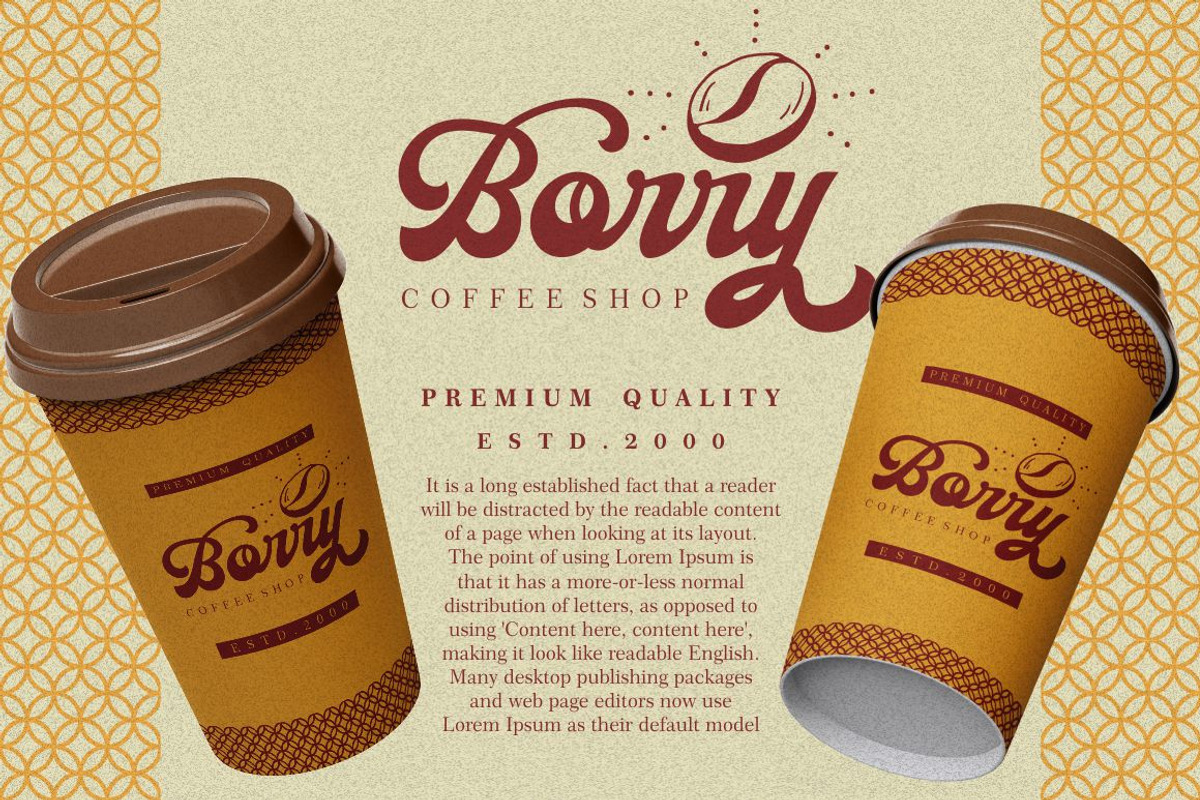 Rahardian - Retro Script Font, a Script Font by PutraCetol Studio (Photo 7 of 12)