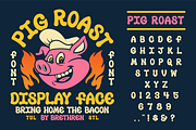 Pig Roast Display Font, a Font by Brethrendesignco (Thumbnail 1 of 4)