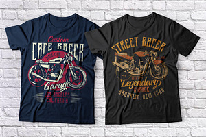 Old Biker Label Font Bonus