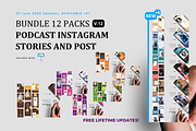 SALE | 12 BUNDLE PODCAST KEYNOTE, a Social Media Template by rivatxfz (Thumbnail 1 of 13)