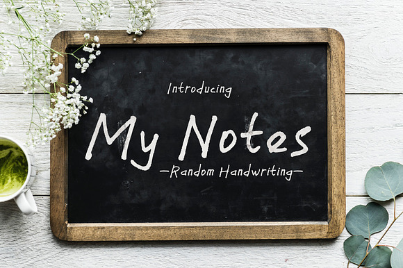 My Notes - child's handwriting preview 7