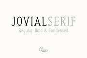 Jovial Serif Pro - Handwritten Fonts, a Serif Font by Tom Chalky (Thumbnail 1 of 7)