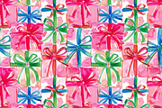 Preppy Christmas Seamless Patterns, an Illustration by DigitalDesignCollect (Thumbnail 2 of 4)