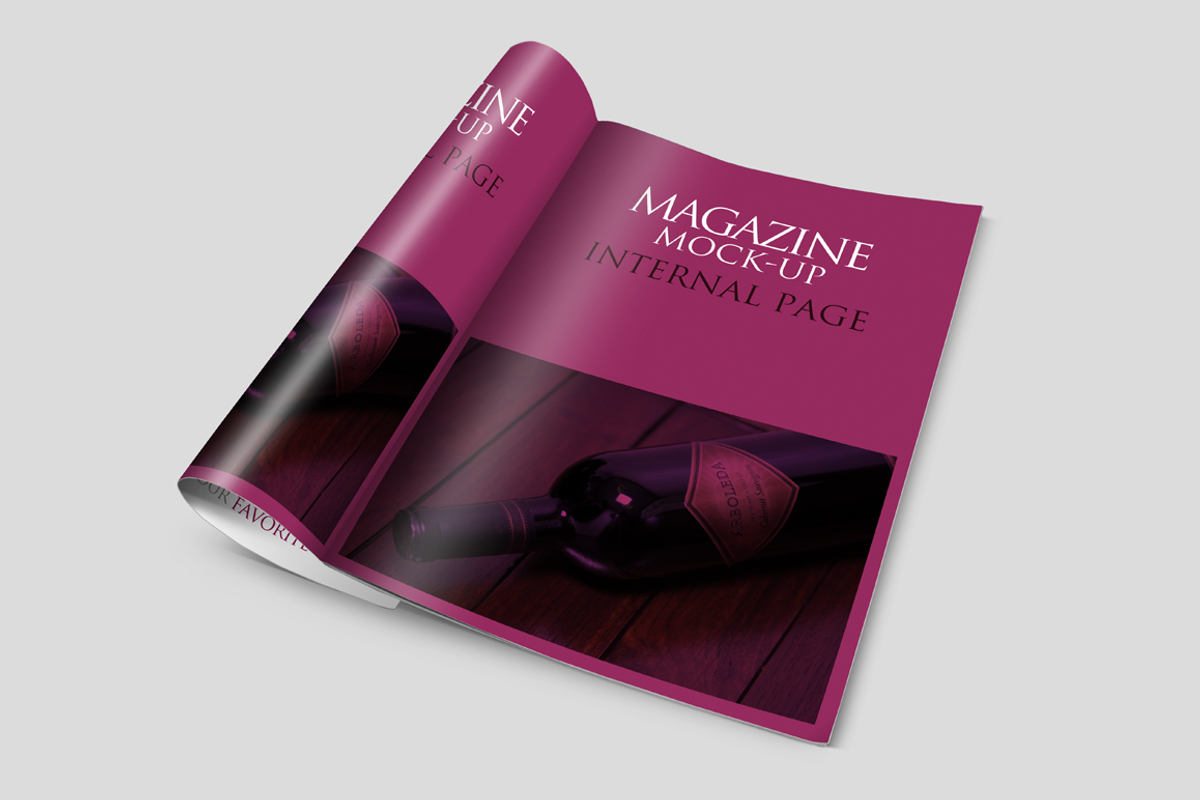 Magazine Mock-up, a Print Template by Srvalle (Photo 7 of 11)