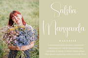 Satisfy, a Handwritten Font by FreshTypeINK (Thumbnail 2 of 8)