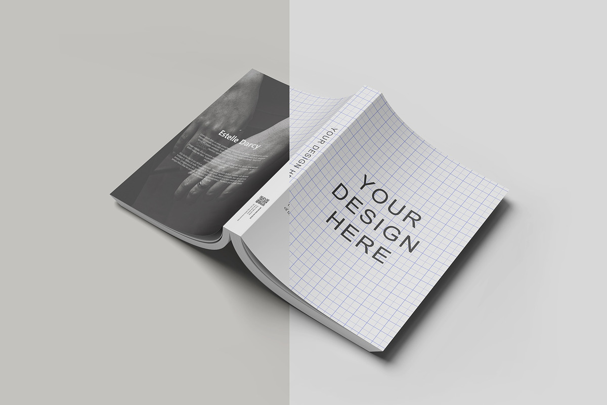 Book Cover Mockup Set, a Books & Magazine Mockup by Tahtagraphic (Photo 5 of 13)