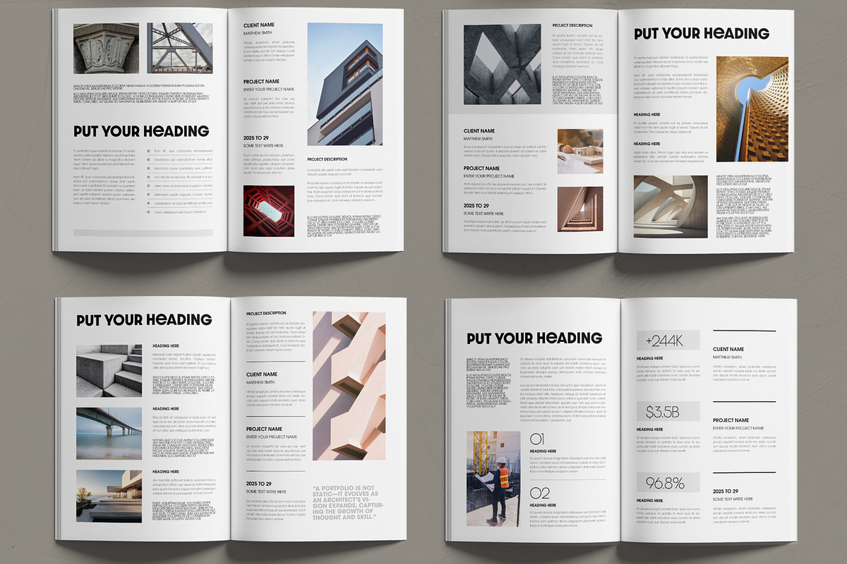 Architecture Portfolio Brochure preview 3