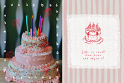 Vintage Lambeth Cakes & Frames, an Object Graphic by PaperJamLab (Thumbnail 5 of 11)