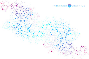 Structure molecule and communication, a Healthcare Illustration by pro500