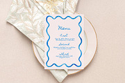 Watercolor Squiggle Wavy Frame, a Decorative Illustration by Lavender And Sea (Thumbnail 3 of 6)