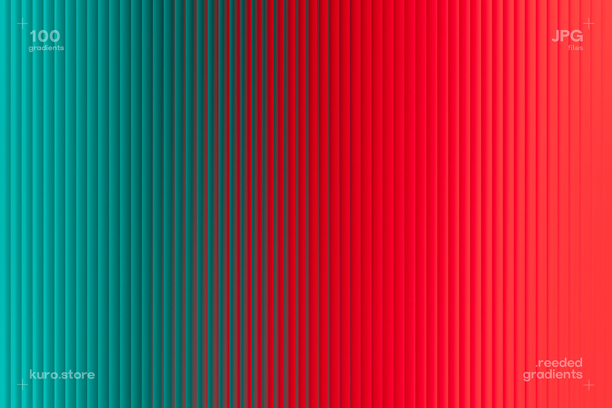 Reeded Gradients Collection, a Texture Graphic by kuro (Photo 4 of 9)
