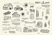 DUSTY COUNTRY, an Illustration by Kukla Studio (Thumbnail 7 of 10)