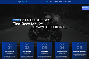 LT Garage - Garage WordPress Theme