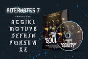 Electrone Superhero Font, a Sans Serif Font by alit design (Thumbnail 15 of 21)