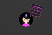 50 Flat Avatar Characters Pack, an Object Graphic by Parisa-Artstudio (Thumbnail 4 of 5)