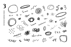 546 Hand Drawn Doodles