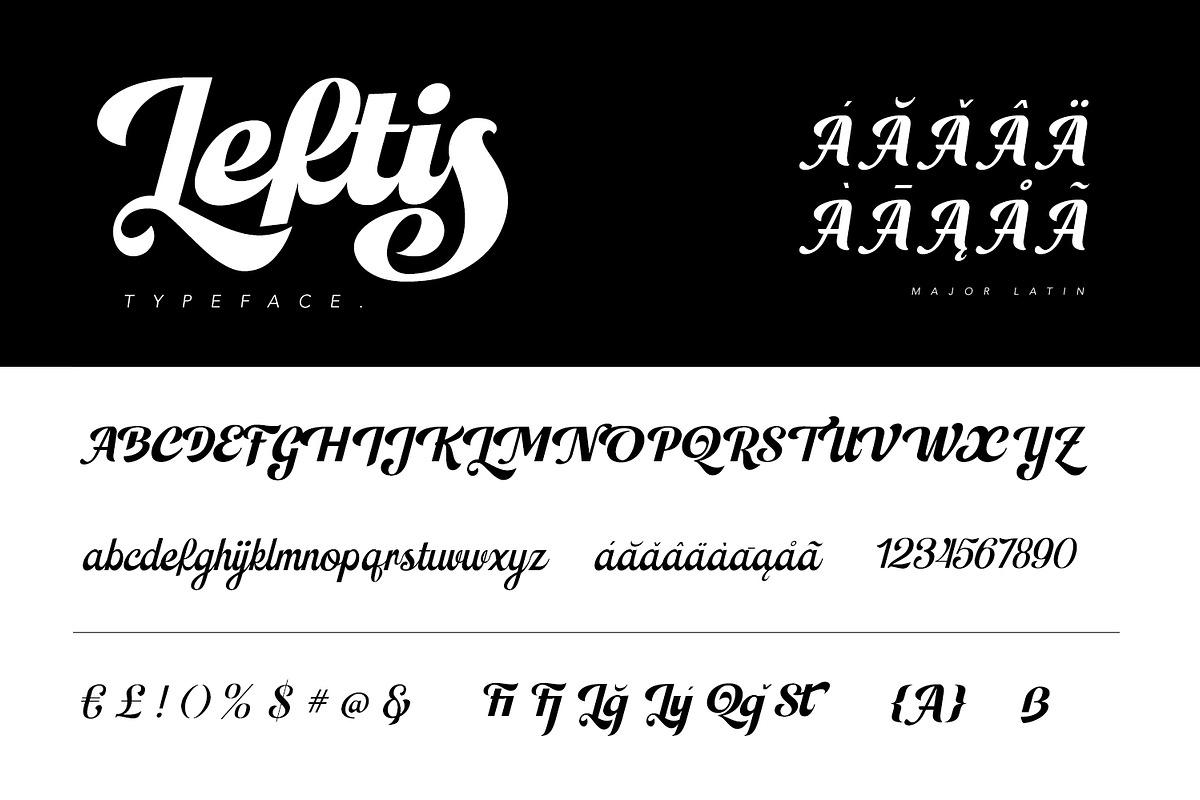 Leftis, a Script Font by Naksatra (Photo 13 of 14)